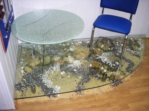 Стеклянные полы 