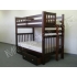 Двухъярусная кровать Парма из натурального дерева