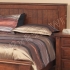 Двухспальная кровать Кантри из натурального дерева, фото 2