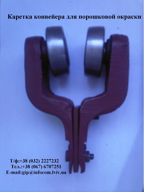 Конвейер для полимерной порошковой покраски 