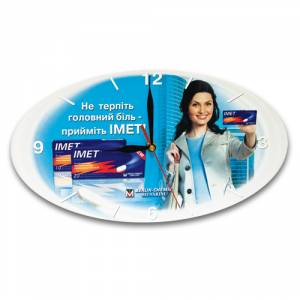 Часы настенные с логотипом